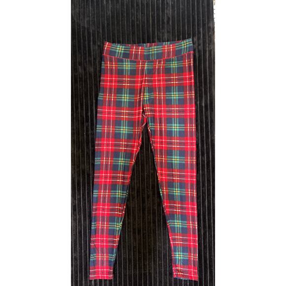 Climateright by Cuddl Duds Women's PJ Set Red Long Sleeve Shirt & Plaid Pants S - Picture 4 of 6